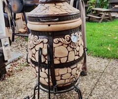 Tandoor 65L Kamień | Piec do grilla wykonany z szamotu