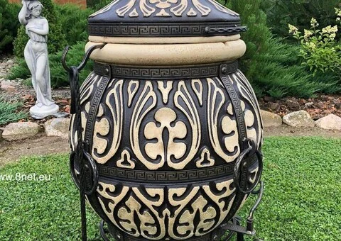 Tandoor ATTIKA 85L | Piekarnik grillowy Premium Fireclay - 1/4