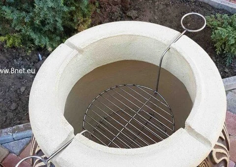 Tandoor ATTIKA 85L | Piekarnik grillowy Premium Fireclay - 3/4