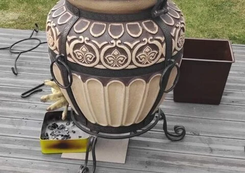 Tandoor GRECJA 100L | Antyczny grill szamotowy - 3/4