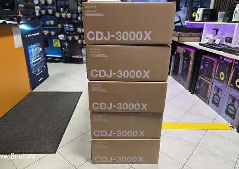 AlphaTheta CDJ-3000X, AlphaTheta Euphonia , Pioneer CDJ-3000 - 6/14