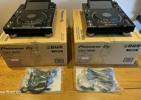 AlphaTheta CDJ-3000X, AlphaTheta Euphonia , Pioneer CDJ-3000 - 8/14