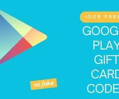 Get Your $5+ Free Google Play Gift Card  Google Play Gift Card Code