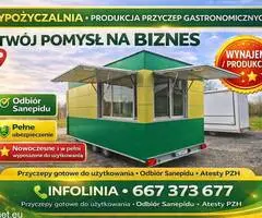 Wypożyczalnia - produkcja przyczep gastronomicznych