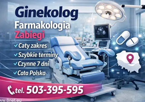 Ginekolog Farmakologia Kompleksowe usługi cały zakres tanio