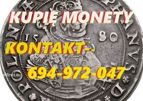 KUPIĘ MONETY KOLEKCJE MONET SREBRNE,ZŁOTE,OKOLICZNOŚCIOWE KONTAKT 694972047