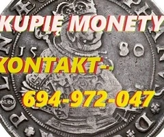 KUPIĘ MONETY KOLEKCJE MONET SREBRNE,ZŁOTE,OKOLICZNOŚCIOWE KONTAKT 694972047