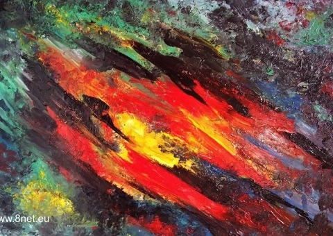 Nowoczesne Malarstwo Abstrakcyjne Na Zamówienie - 3/11